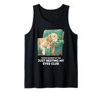 Golden Retriever, Je ne Fais Que Reposer Mes Yeux Débardeur