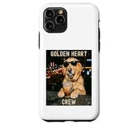 Golden Retriever Life is Golden T-Shirt rétro Vintage pour Chien Coque pour iPhone 11 Pro