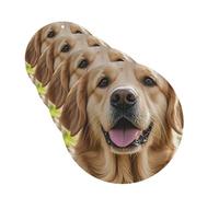 Golden Retriever Lot de 4 cartes désodorisantes de voiture pour homme et femme - Accessoires de voiture mignons - Diffuseur de parfum durable à suspendre - Tablettes d'aromathérapie pour voiture