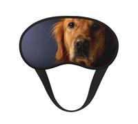Golden Retriever,Masques de sommeil occultants, cache-yeux couvrants, masques de sommeil anti-lumière