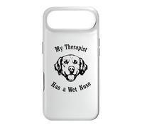 Golden Retriever Mon thérapeute a Le Nez mouillé Coque pour iPhone Air