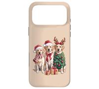 Golden Retriever - Motif de Noël pour Amoureux des Chiens Coque pour iPhone 17 Pro Max