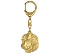 Golden Retriever - Porte-clés doré avec chien, décoration de sac à main, accesso