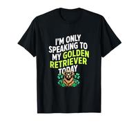 Golden Retriever, propriétaire de Chien St Patrick, Amoureux des Animaux T-Shirt