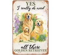 Golden Retriever Puzzle en bois de 500 pièces pour adultes, famille, personnes âgées Yes I Really Do Need All These Golden Retrievers Puzzle Game for Family Art Decorations Funny 500 pièces Puzzle Toy