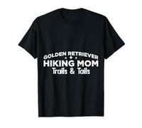 Golden Retriever Randonnée Maman - Trails & Tails T-Shirt