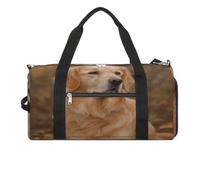 Golden Retriever Sac de gym pour homme et femme avec compartiment à chaussures réutilisable Taille unique, Golden Retriever, Taille unique