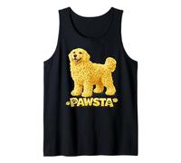 Golden Retriever Spaghetti Nouilles Nourriture Italienne Puppy Love Débardeur
