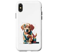 Golden Retriever Vet Tech Dog Trainer Vétérinaire Chien Maman Coque pour iPhone X/XS