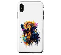 Golden Retriever Vet Tech Dog Trainer Vétérinaire Chien Maman Coque pour iPhone XS Max