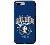 Golden Retriever Vintage Preppy Style BCBG étudiant Chic Coque pour iPhone 7 Plus/8 Plus