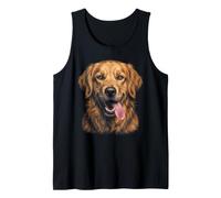 Golden Retriever - Visage - Chiot - Animaux Sauvages - Nature Débardeur