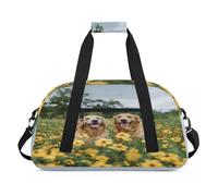 Golden Retrievers Sac de voyage pour femme, homme, enfant, fille, garçon, 24 l, couleur, 24 L, Organiseur de sac