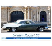 Golden Rocket 88 - Oldsmobile 1957 à Cuba, Version française (Calendrier mural 2026 DIN A3 portrait), Calendrier CALVENDO mensuel