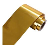 Golden Sliver Stickers, Furniture Cabinets, Door Frames, Edge Wrapping, Aluminum Alloy Metal Ceiling Decoration, Waterproof F for Kitchen, Living Room, Bathroom(Gold,20cm X 300cm)(Gold,40cm X 300cm)