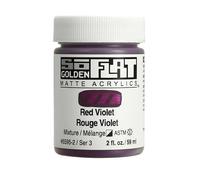 Golden SoFlat Matte Acrylic Paint, 2oz jar, Red Violet (6595-2)