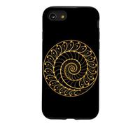 Golden Spiral Fibonacci Sequence Géométrie Amoureux Mathématiques Coque pour iPhone SE (2020) / 7/8