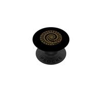 Golden Spiral Fibonacci Sequence Géométrie Amoureux Mathématiques PopSockets PopGrip Adhésif