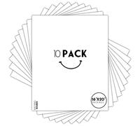 Golden State Art, 16x20 White Backing Board, Backer Boards for Frame, Picture (10 Pack)