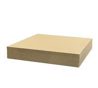 Golden State Art, Lot de 25 feuilles en carton ondulé de 28 x 43 cm d'épaisseur - Inserts en carton pour emballage, envoi, artisanat et projets artistiques