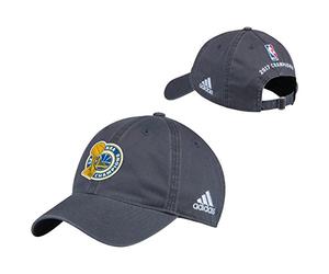 Golden State Warriors 2017 NBA Champions Adidas Locker Room Adjustable Hat Chapeau