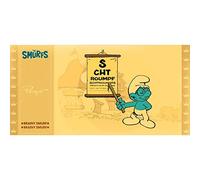 Golden Ticket Cartoon Kingdom Les SCHTROUMPFS - Le Schtroumpf à Lunettes
