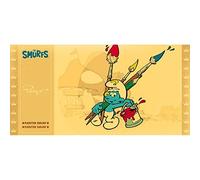 Golden Ticket Cartoon Kingdom Les SCHTROUMPFS - Le Schtroumpf Peintre