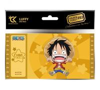 Golden Ticket One Piece - Chibi Luffy