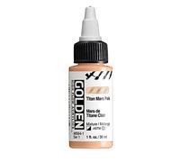 Golden Titan Mars Pale Peinture acrylique à haut débit Flacon de 30 ml