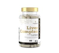 Golden Tree Liver Complex - Complément Alimentaire Herbal avec Chardon-Marie, Pissenlit, Artichaut, Curcuma, Choline, Vitamines B6 B12 D3 E et Poivre Noir - 60 Gélules