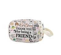 Golden TV Show Trousse de maquillage transparente Motif Sitcom des années 80 Sitcom Golden Sisters Merch Femme Cadeau d'amitié, Being a Friend Cbag Eu, Multifonctionnel