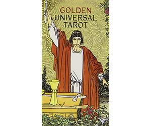 Golden Universal Tarot: 78 full Colour Tarot Cards with Gold Foil Impressions by Roberto De Angelis (15-Mar-2013) Hardcover