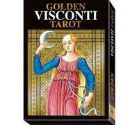 Golden Visconti Tarot Grand Trumps: 22 Full Colour, Gold Embossed Cards - [Version Originale] Inconnu (Auteur)