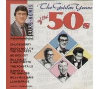 GOLDEN YEARS OF THE 50'S VOLUME 1 - VARIOUS CD UK PICKWICK 0 14 TRACK COMPILATION FEATURING CHUCK BERRY, BUDDY HOLLY, BO DIDDLEY, BILL HALEY, PONI TAILS, DANNY AND THE JUNIORS, BILLY WILLIAMS AND LLOYD PRICE (PWKS549)