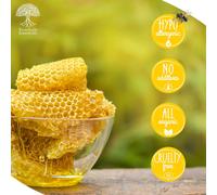 Golden Yellow Beeswax For Candle Making Skin Body Lip Balm Soap Making No Additives Organic Cosmetic Grade Natural Safe And Pure (500g).[W104]