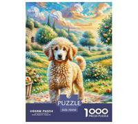 Goldendoodle 1000 Pièces Puzzle Adulte Divertissement Créatifs Jeu Difficile pour Les Classique Décoration 70x50cm/1000pcs