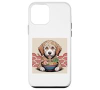 Goldendoodle Dog Ramen Japonais Kawaii Anime Goldendoodle Coque pour iPhone 12 Mini