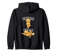 Goldendoodle exale Digor pour pratiquer Le Yoga Sweat à Capuche