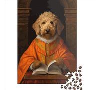 Goldendoodle Impossible Puzzle Adulte 1000 Pièces Puzzle en Papier Adultes 1000 Pièces (38x26cm)