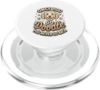 Goldendoodle Mom Goldendoodle Dad Once You Go Doodle Owner PopSockets PopGrip pour MagSafe