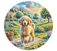 Goldendoodle Puzzles 1000 Pièces Cadeau Unique Jeu Éduchatif Challenge Toy À De Qualité Supérieure Peinture Art pour Adultes Et Enfants 1000pcs (67.5x67.5cm)