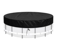 GoldeneAmeisen Bâche Solaire de Piscine Ronde,Protection de Couverture de Piscine,Bâche de Piscines Ovale,Anti-poussière,Résistante au Vent,Imperméable,pour piscines extérieures