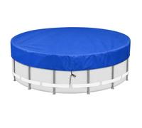 GoldeneAmeisen Bâche Solaire de Piscine Ronde,Protection de Couverture de Piscine,Bâche de Piscines Ovale,Anti-poussière,Résistante au Vent,Imperméable,pour piscines extérieures