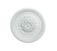 GoldeneAmeisen Rosace De Plafond pour Ventilateur De Plafond,DéCoration De Plafond en PolyuréThane,Bords Lisses Et Plats,Facile à Installer,pour Chambre à Coucher,Ventilateurs De Plafond