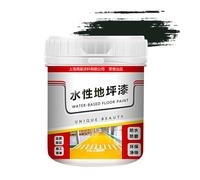 Goldener Seidenmatt Peinture de sol à base d'eau - 500 g - Peinture béton à séchage rapide - Revêtement antidérapant - Revêtement de sol de garage, peinture béton pour bricoleurs, parkings