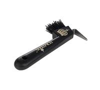 Goldenline 9100 Grattoir à sabots avec brosses Noir