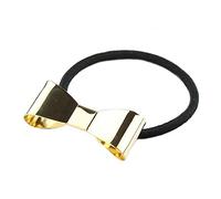 GoldenNice Serre-tête tendance en métal poli pour queue de cheval