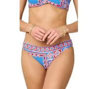 Goldenpoint Femme Maillot de bain Bandana - Partie Basse du Bikini - Slip Hanche Basse Double en Microfibre Fantaisie Bandana Multicolore, multicolore, M