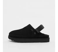 UGG Sandale Goldenstar Clog – tige en daim, sangle de talon réglable – Noir 36