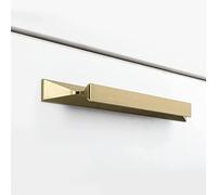 goldenwarm Lot de 10 Poignées de Meuble Cuisine En acier Inoxydable Pour Armoires de Cuisine LS7024BB128 Poignées de Meuble Vintage Entraxe 128mm